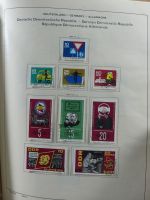 SBZ/DDR gestempelt und mit Falz besammelt im Schaubek-Album #MA204