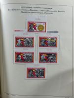 SBZ/DDR gestempelt und mit Falz besammelt im Schaubek-Album #MA204