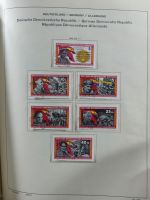 SBZ/DDR gestempelt und mit Falz besammelt im Schaubek-Album #MA204