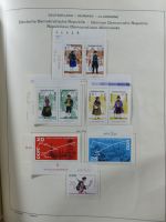 SBZ/DDR gestempelt und mit Falz besammelt im Schaubek-Album #MA204