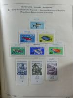 SBZ/DDR gestempelt und mit Falz besammelt im Schaubek-Album #MA204