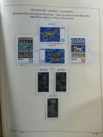 SBZ/DDR gestempelt und mit Falz besammelt im Schaubek-Album #MA204