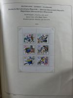 SBZ/DDR gestempelt und mit Falz besammelt im Schaubek-Album #MA204