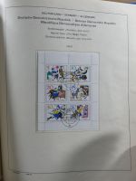 SBZ/DDR gestempelt und mit Falz besammelt im Schaubek-Album #MA204