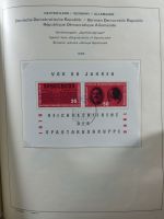 SBZ/DDR gestempelt und mit Falz besammelt im Schaubek-Album #MA204