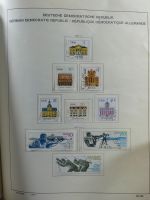 SBZ/DDR gestempelt und mit Falz besammelt im Schaubek-Album #MA204