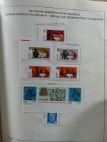 SBZ/DDR gestempelt und mit Falz besammelt im Schaubek-Album #MA204