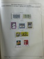 SBZ/DDR gestempelt und mit Falz besammelt im Schaubek-Album #MA204
