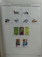 SBZ/DDR gestempelt und mit Falz besammelt im Schaubek-Album #MA204