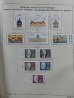 SBZ/DDR gestempelt und mit Falz besammelt im Schaubek-Album #MA204