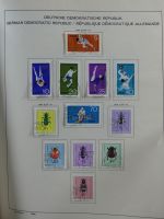 SBZ/DDR gestempelt und mit Falz besammelt im Schaubek-Album #MA204