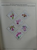 SBZ/DDR gestempelt und mit Falz besammelt im Schaubek-Album #MA204