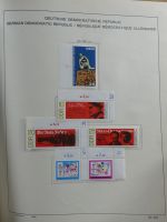 SBZ/DDR gestempelt und mit Falz besammelt im Schaubek-Album #MA204