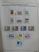 SBZ/DDR gestempelt und mit Falz besammelt im Schaubek-Album #MA204