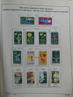 SBZ/DDR gestempelt und mit Falz besammelt im Schaubek-Album #MA204