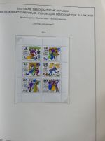 SBZ/DDR gestempelt und mit Falz besammelt im Schaubek-Album #MA204