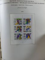 SBZ/DDR gestempelt und mit Falz besammelt im Schaubek-Album #MA204