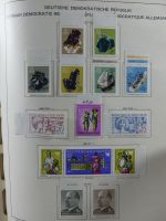 SBZ/DDR gestempelt und mit Falz besammelt im Schaubek-Album #MA204