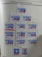 SBZ/DDR gestempelt und mit Falz besammelt im Schaubek-Album #MA204