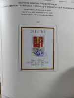 SBZ/DDR gestempelt und mit Falz besammelt im Schaubek-Album #MA204