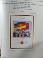 SBZ/DDR gestempelt und mit Falz besammelt im Schaubek-Album #MA204