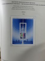 SBZ/DDR gestempelt und mit Falz besammelt im Schaubek-Album #MA204