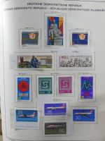 SBZ/DDR gestempelt und mit Falz besammelt im Schaubek-Album #MA204