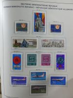 SBZ/DDR gestempelt und mit Falz besammelt im Schaubek-Album #MA204