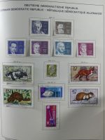 SBZ/DDR gestempelt und mit Falz besammelt im Schaubek-Album #MA204