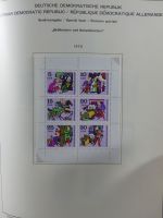 SBZ/DDR gestempelt und mit Falz besammelt im Schaubek-Album #MA204