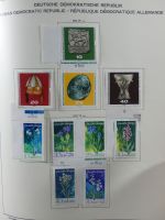 SBZ/DDR gestempelt und mit Falz besammelt im Schaubek-Album #MA204