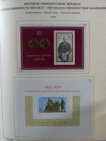 SBZ/DDR gestempelt und mit Falz besammelt im Schaubek-Album #MA204