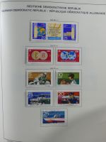 SBZ/DDR gestempelt und mit Falz besammelt im Schaubek-Album #MA204