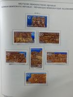 SBZ/DDR gestempelt und mit Falz besammelt im Schaubek-Album #MA204