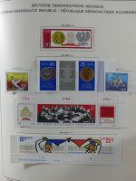 SBZ/DDR gestempelt und mit Falz besammelt im Schaubek-Album #MA204