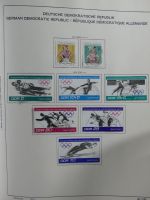 SBZ/DDR gestempelt und mit Falz besammelt im Schaubek-Album #MA204