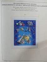 SBZ/DDR gestempelt und mit Falz besammelt im Schaubek-Album #MA204