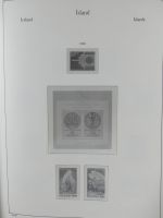 Island Leuchtturm Text 1944-1999 im Leuchtturm-Album #MA208