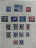 DDR ab Anfängen gestempelt besammelt in 6 Lindner-Alben #MA210