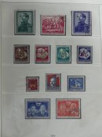 DDR ab Anfängen gestempelt besammelt in 6 Lindner-Alben #MA210