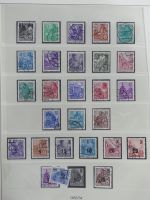 DDR ab Anfängen gestempelt besammelt in 6 Lindner-Alben #MA210