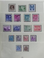 DDR ab Anfängen gestempelt besammelt in 6 Lindner-Alben #MA210