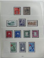 DDR ab Anfängen gestempelt besammelt in 6 Lindner-Alben #MA210