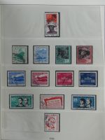 DDR ab Anfängen gestempelt besammelt in 6 Lindner-Alben #MA210