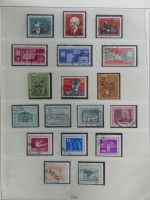 DDR ab Anfängen gestempelt besammelt in 6 Lindner-Alben #MA210