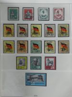 DDR ab Anfängen gestempelt besammelt in 6 Lindner-Alben #MA210