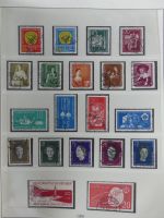 DDR ab Anfängen gestempelt besammelt in 6 Lindner-Alben #MA210