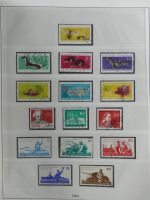 DDR ab Anfängen gestempelt besammelt in 6 Lindner-Alben #MA210