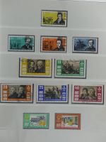 DDR ab Anfängen gestempelt besammelt in 6 Lindner-Alben #MA210