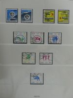 DDR ab Anfängen gestempelt besammelt in 6 Lindner-Alben #MA210